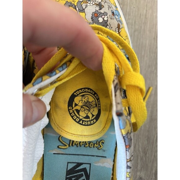 Van’s Era x The Simpsons Itchy & Scratchy Show Sneaker 5 Boys / 6.5 Women’s - Picture 10 of 13